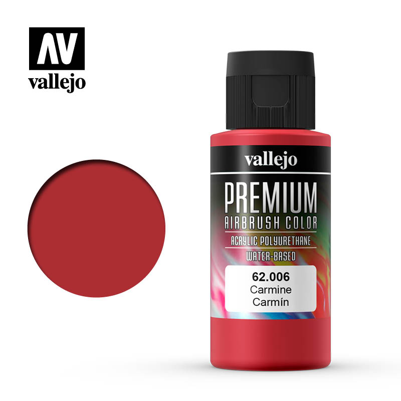 Vallejo Premium Colour Carmine 60 ml
