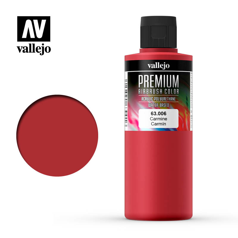 Vallejo Premium Colour Carmíne 200ml - Ozzie Collectables