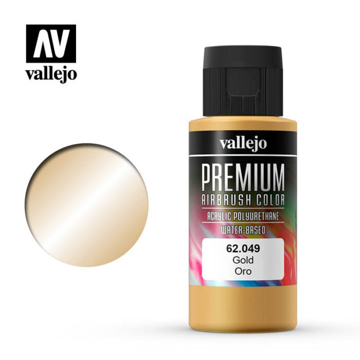 Vallejo Premium Colour Gold 60 ml