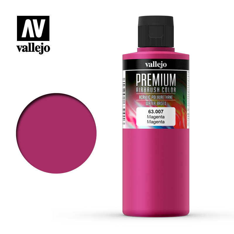 Vallejo Premium Colour Magenta 200ml - Ozzie Collectables