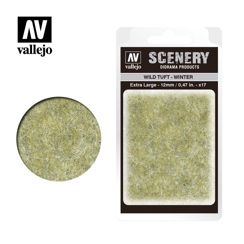 Vallejo Scenery - Wild Tuft - Extra Large - Winter - Ozzie Collectables