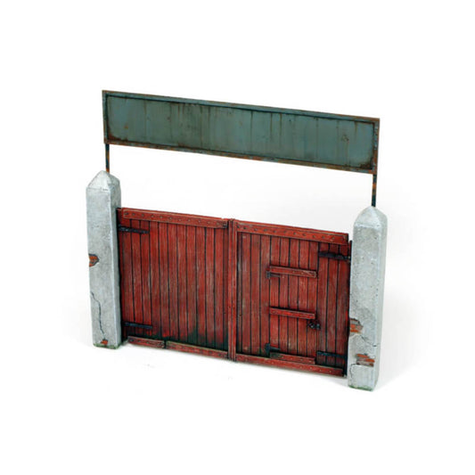 Vallejo Village Gate 15x15 cm Diorama Accessory - Ozzie Collectables