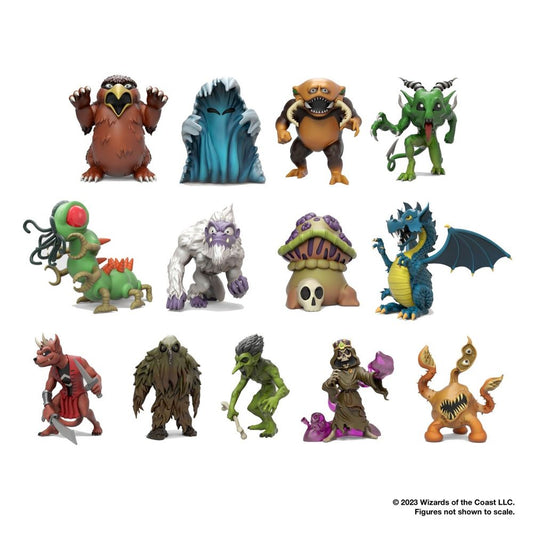 Dungeons & Dragons: 3 inch Vinyl Mini - Monster Series 2: D&D 1e Display by Kidrobot