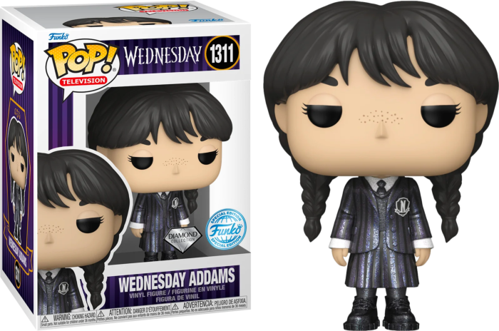 Wednesday (TV) - Wednesday Addams Metallic US Exclusive Pop! Vinyl