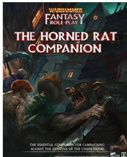 Warhammer Fantasy Roleplay Enemy Within Horned Rat Companion