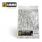 Ammo by MIG - Dioramas - Marble - White Marble - Square Die Cut Marble Tiles 2pc