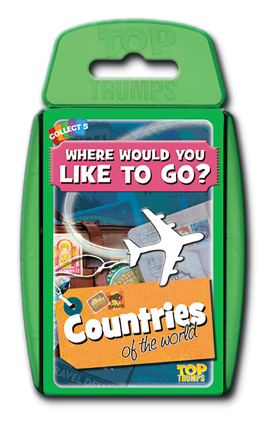 Top Trumps: Countries of the World - Ozzie Collectables