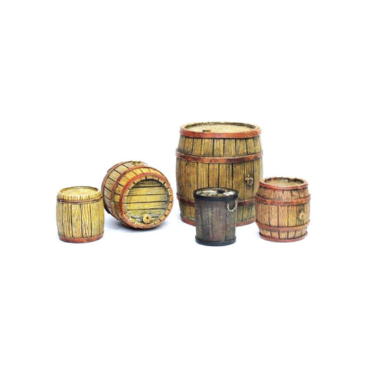 Vallejo Wooden Barrels Diorama Accessory - Ozzie Collectables