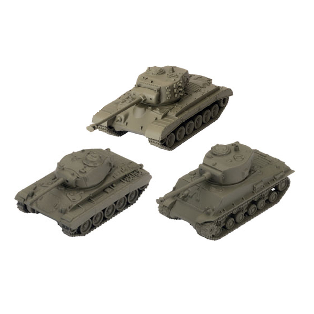 World of Tanks Miniatures Game U.S.A. Tank Platoon