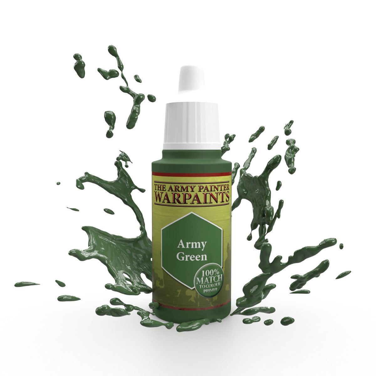 Army Painter Warpaints - Army Green Acrylic Paint 18ml