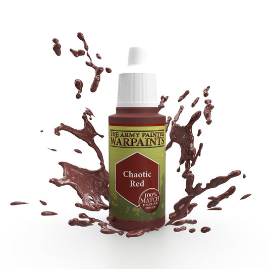 Army Painter Warpaints - Chaotic Red Acrylic Paint 18ml