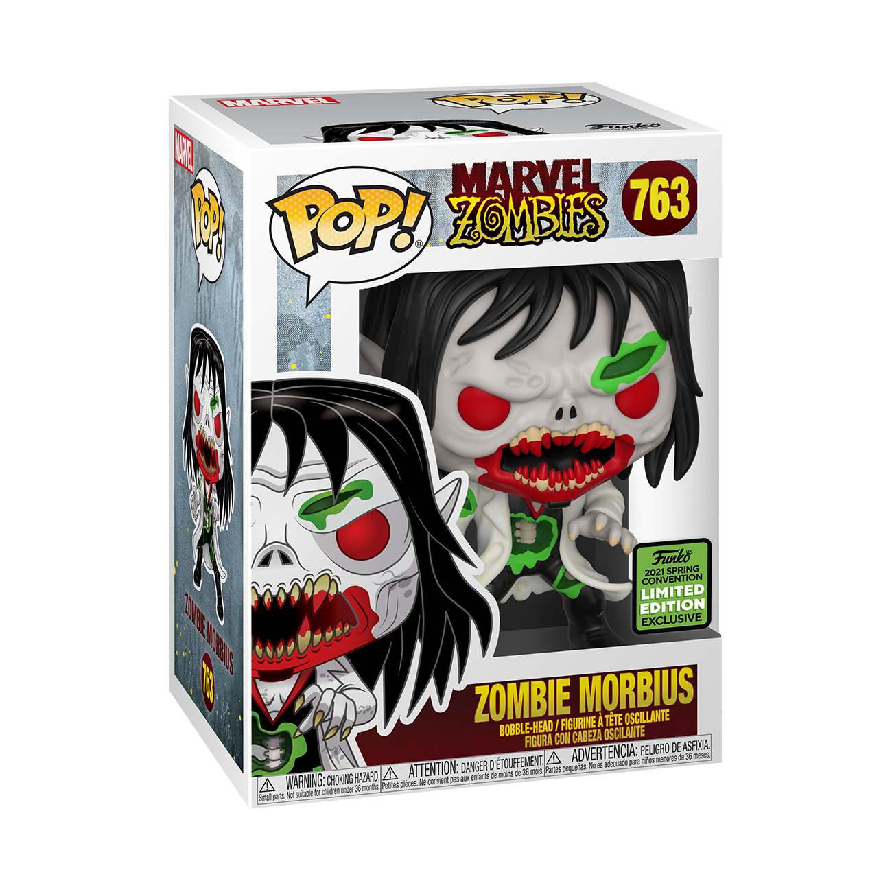 Marvel Zombies - Morbius ECCC 2021 Spring Convention Exclusive Pop! Vinyl #763