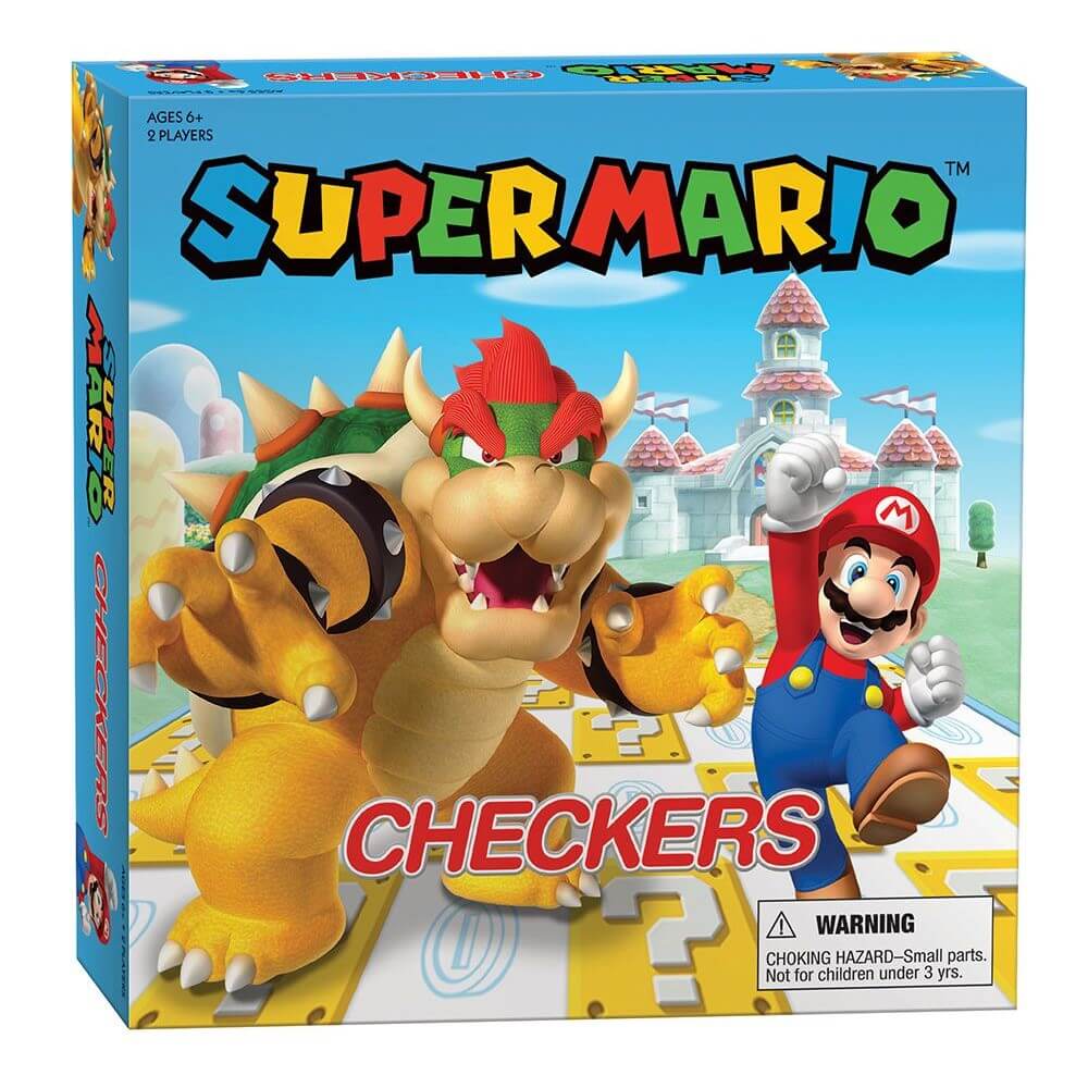 Checkers: Super Mario VS Bowser