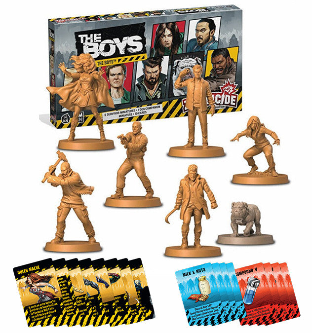Zombicide The Boys Pack 1 The Boys with Abominations Promo Pack