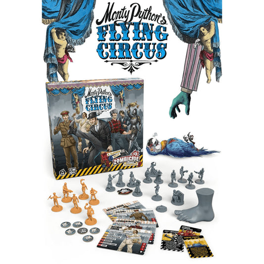 Zombicide 2nd Edition Monty Python's Flying Circus: A Rather Silly Expansion