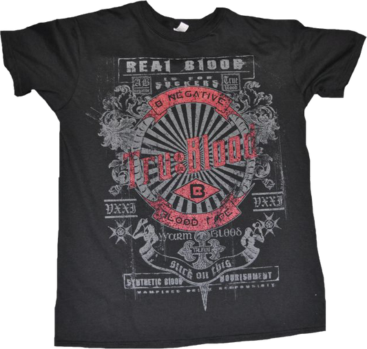 True Blood - Real Blood Male T-Shirt L - Ozzie Collectables