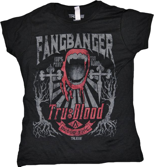 True Blood - Fangbanger Female T-Shirt M - Ozzie Collectables